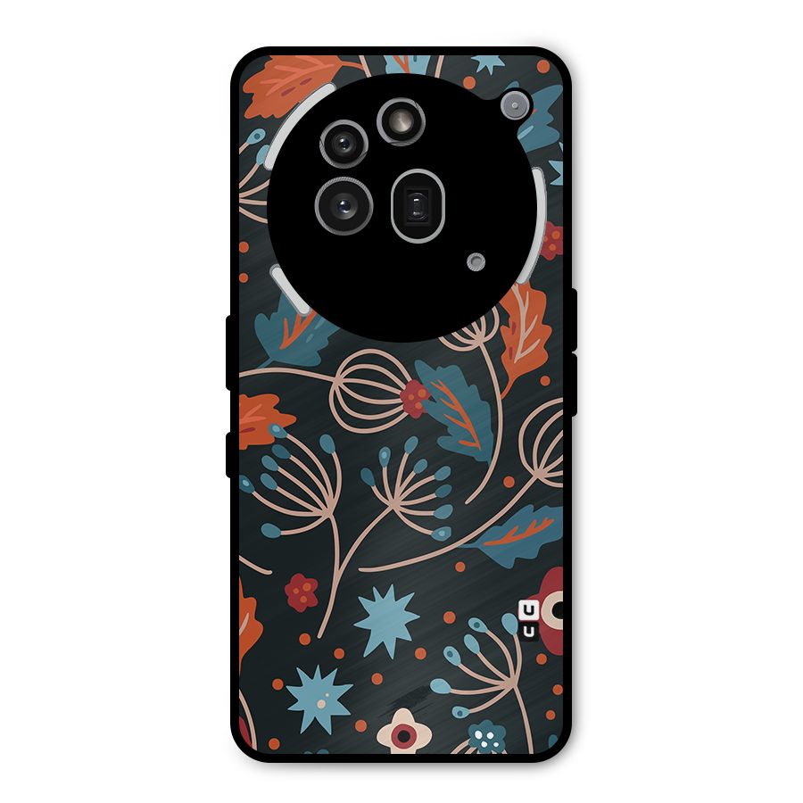 Nordic Arts Leaves Metal Back Case for Nothing Phone 3a Pro