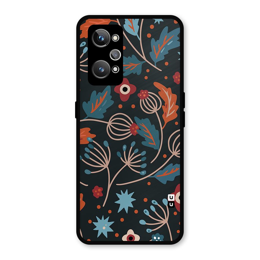 Nordic Arts Leaves Metal Back Case for Realme GT Neo 3T