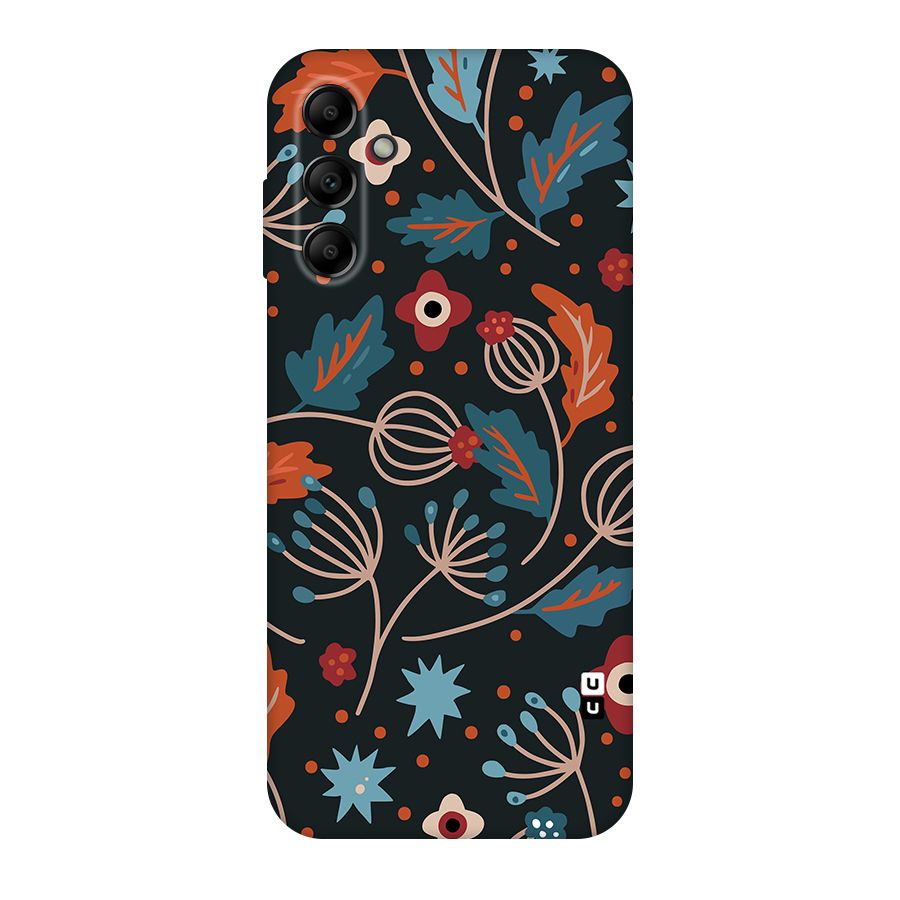 Nordic Arts Leaves Original Polycarbonate Back Case for Galaxy A14 5G
