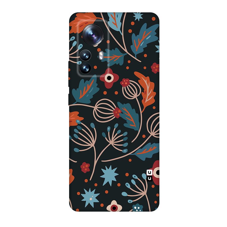 Nordic Arts Leaves Original Polycarbonate Back Case for Xiaomi 12 Pro