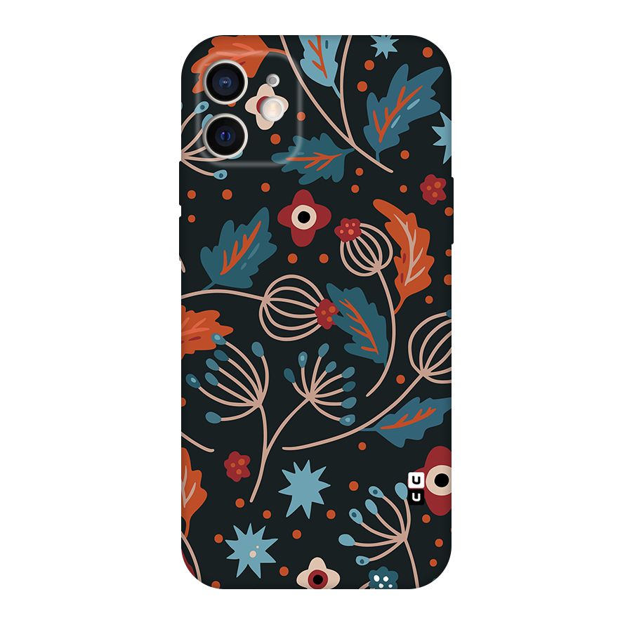 Nordic Arts Leaves Original Polycarbonate Back Case for iPhone 12