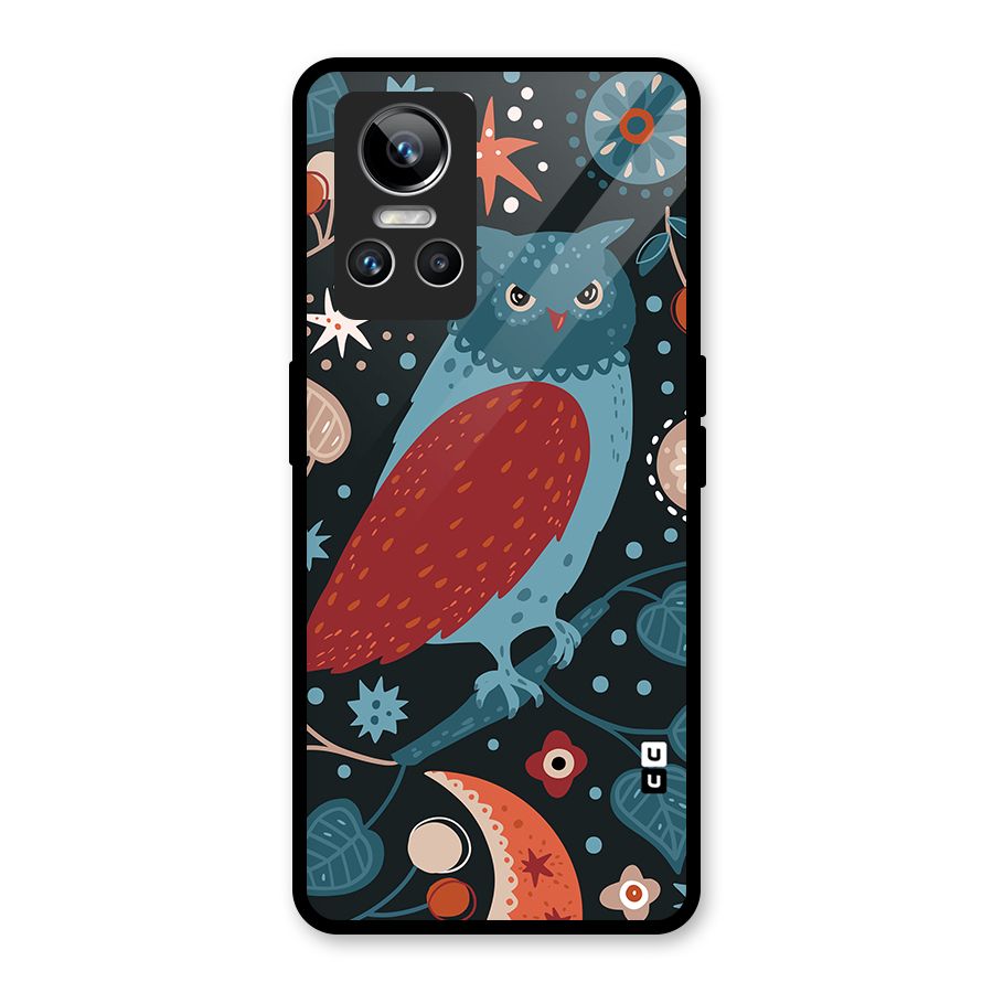Nordic Arts Owl Glass Back Case for Realme GT Neo 3