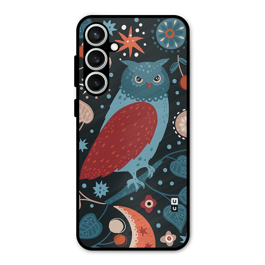 Nordic Arts Owl Metal Back Case for Galaxy S23 FE