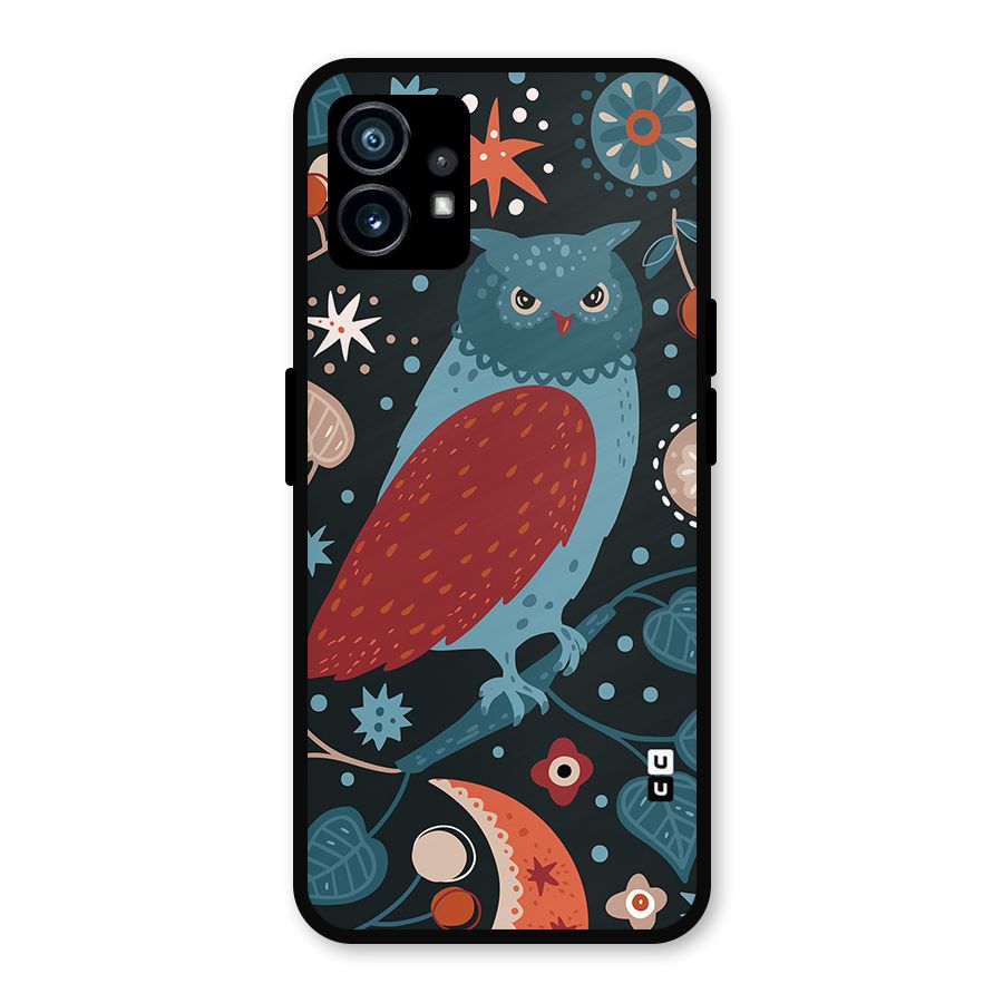 Nordic Arts Owl Metal Back Case for Nothing Phone 1