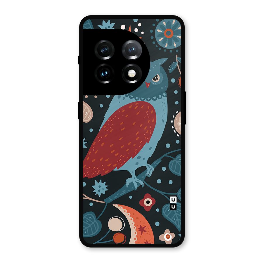 Nordic Arts Owl Metal Back Case for OnePlus 11