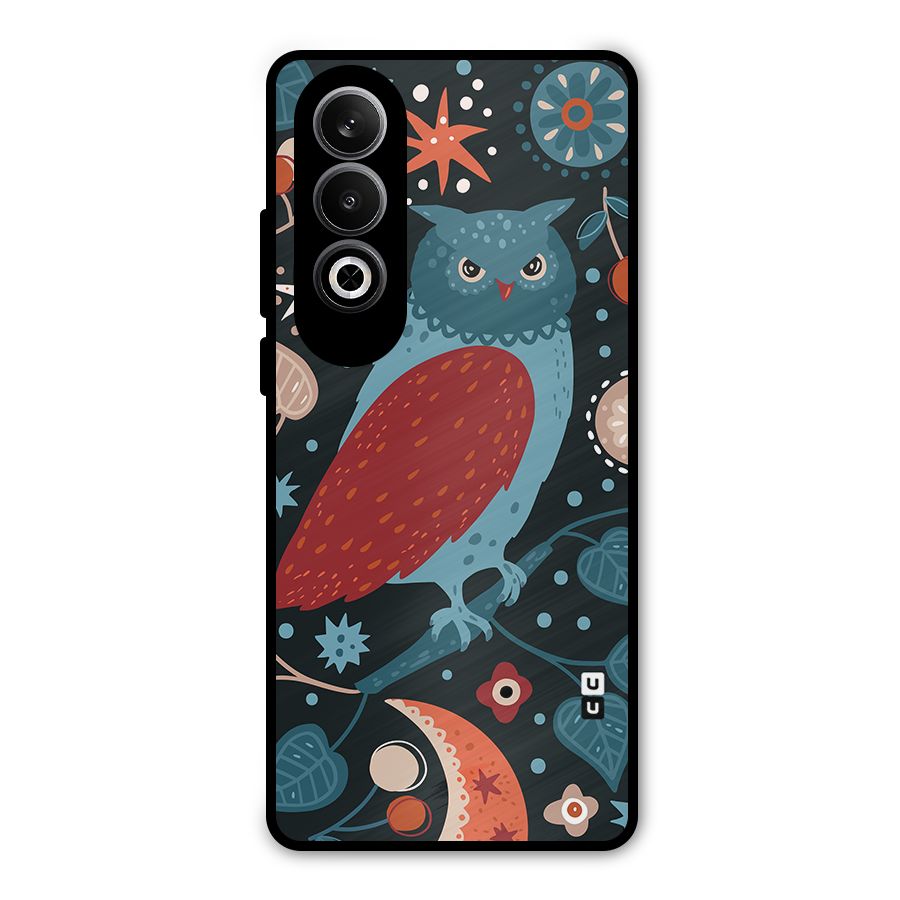 Nordic Arts Owl Metal Back Case for OnePlus Nord CE4