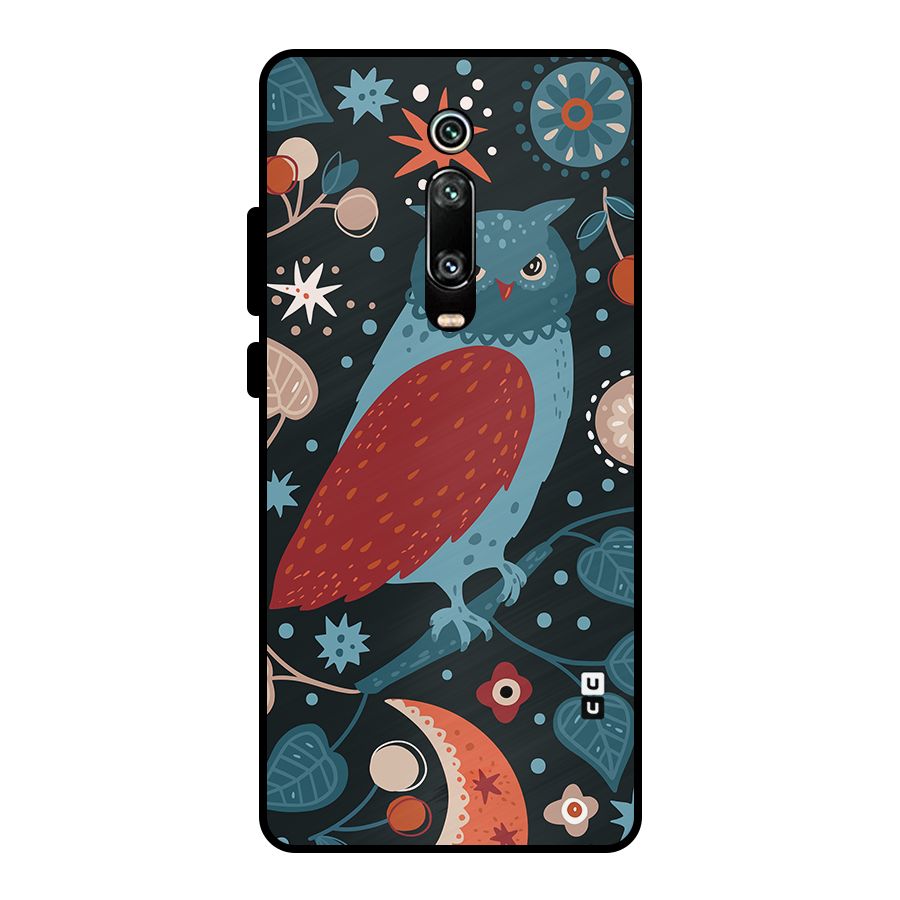 Nordic Arts Owl Metal Back Case for Redmi K20 Pro