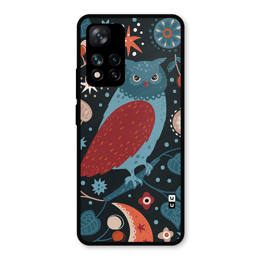 Nordic Arts Owl Metal Back Case for Xiaomi 11i Hypercharge 5G