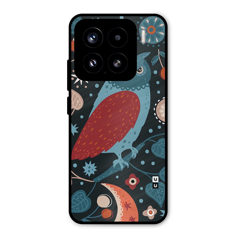 Nordic Arts Owl Metal Back Case for Xiaomi 15