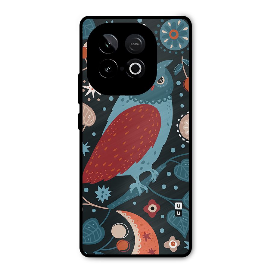 Nordic Arts Owl Metal Back Case for iQOO Neo 10