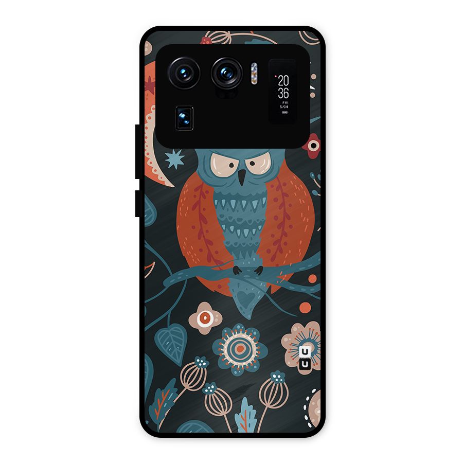 Nordic Arts Owl Moon Metal Back Case for Mi 11 Ultra