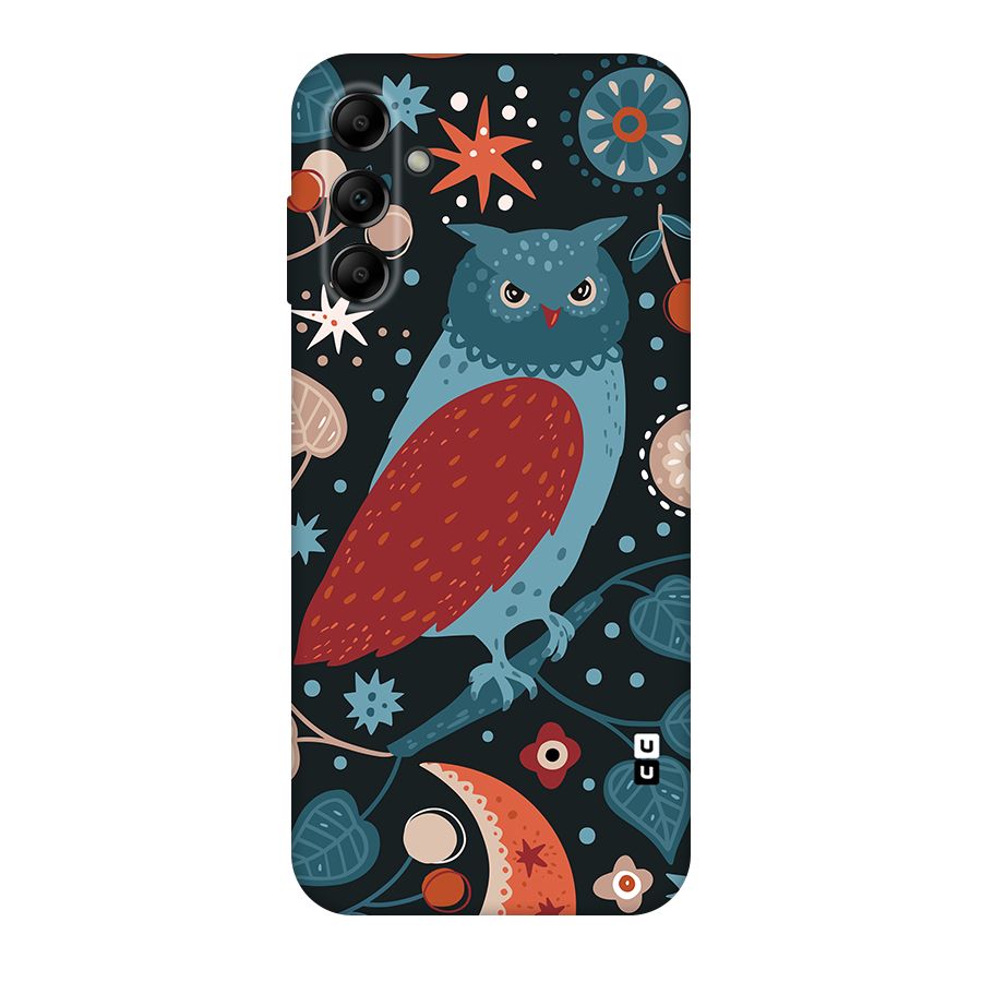 Nordic Arts Owl Original Polycarbonate Back Case for Galaxy A14 5G