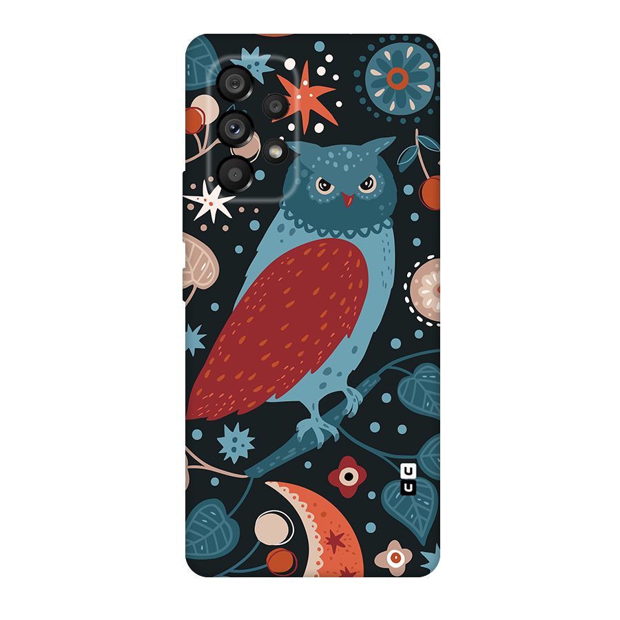 Nordic Arts Owl Original Polycarbonate Back Case for Galaxy A53 5G