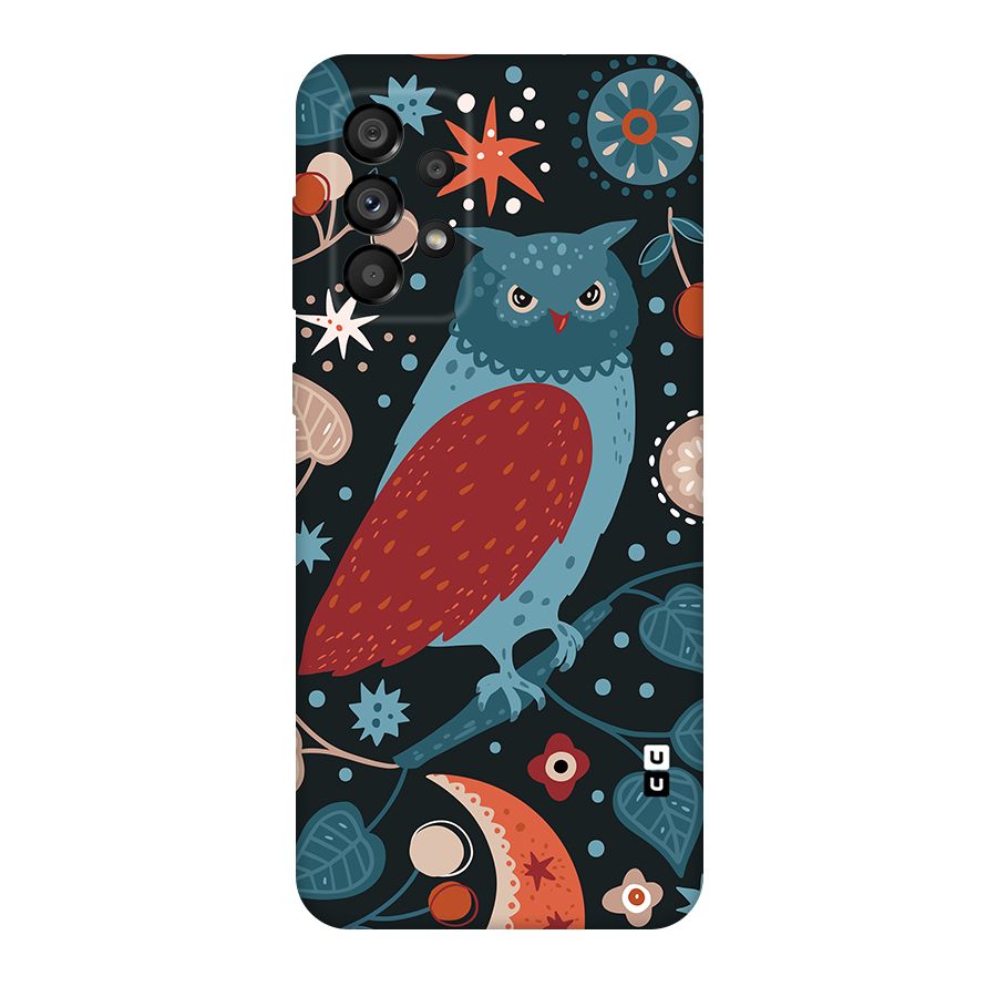 Nordic Arts Owl Original Polycarbonate Back Case for Galaxy A73 5G