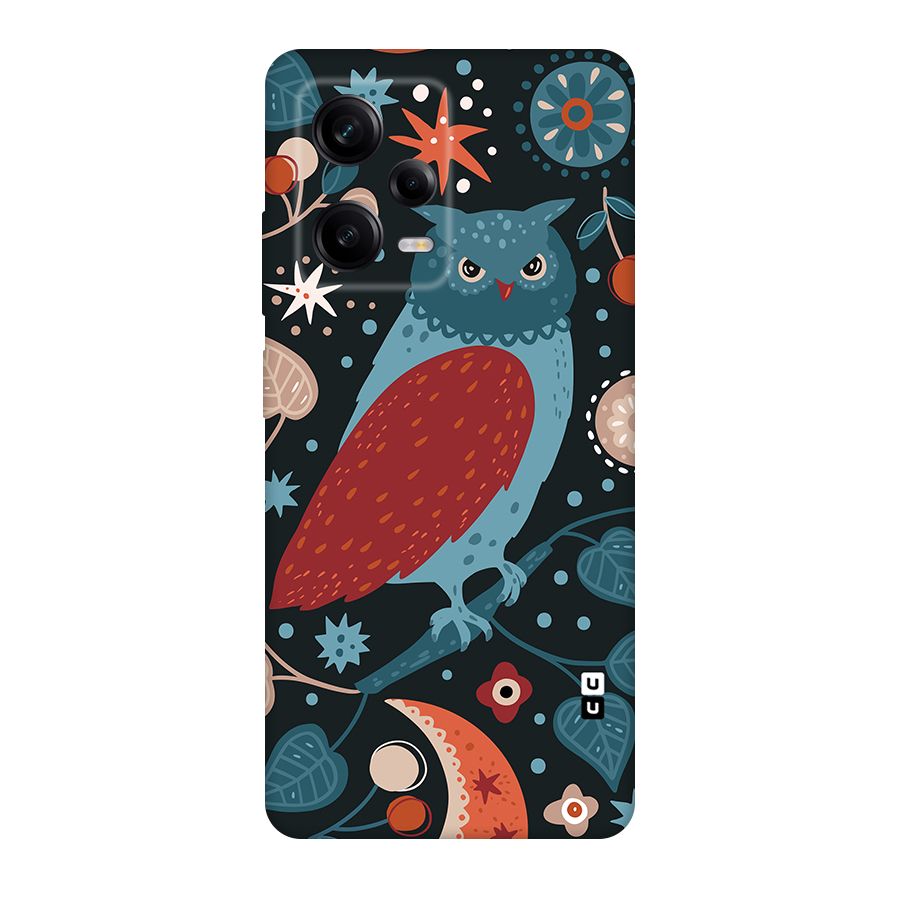 Nordic Arts Owl Original Polycarbonate Back Case for Redmi Note 12 Pro