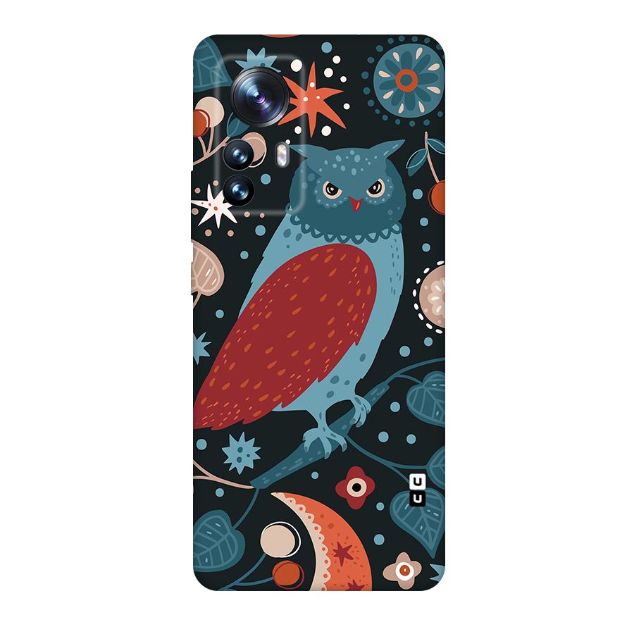 Nordic Arts Owl Original Polycarbonate Back Case for Xiaomi 12 Pro