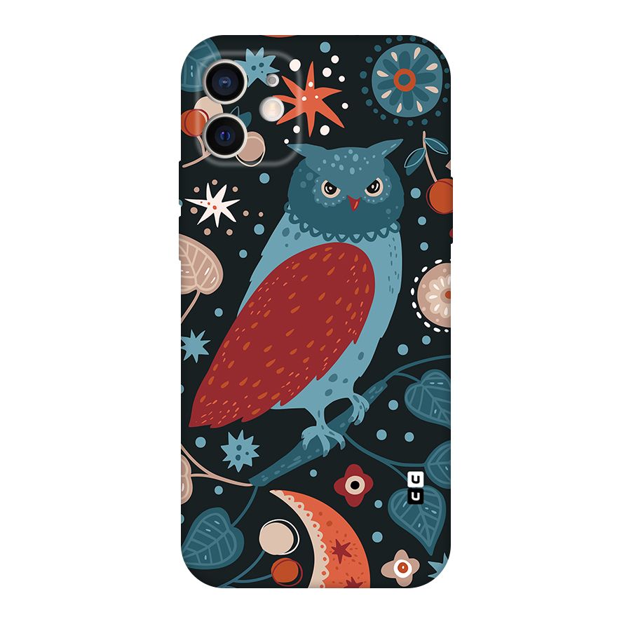 Nordic Arts Owl Original Polycarbonate Back Case for iPhone 12