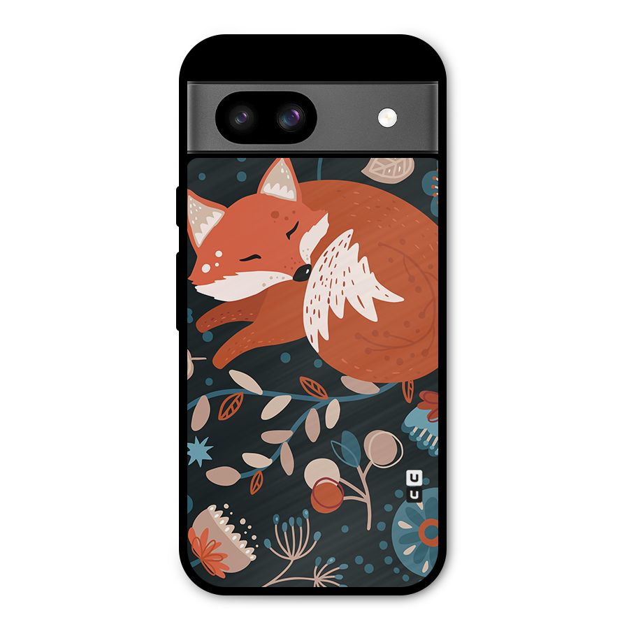 Nordic Arts Sleeping Fox Metal Back Case for Google Pixel 8a