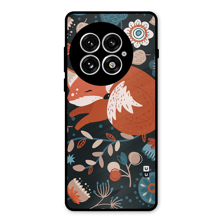 Nordic Arts Sleeping Fox Metal Back Case for OnePlus 13
