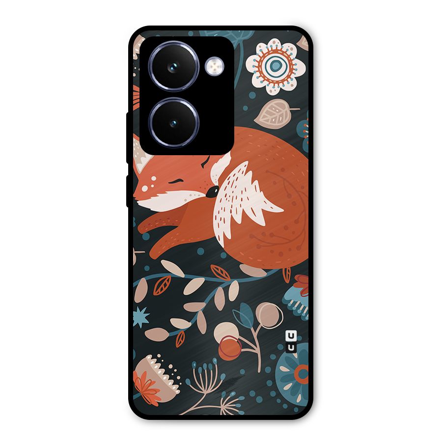 Nordic Arts Sleeping Fox Metal Back Case for Realme P3 Ultra