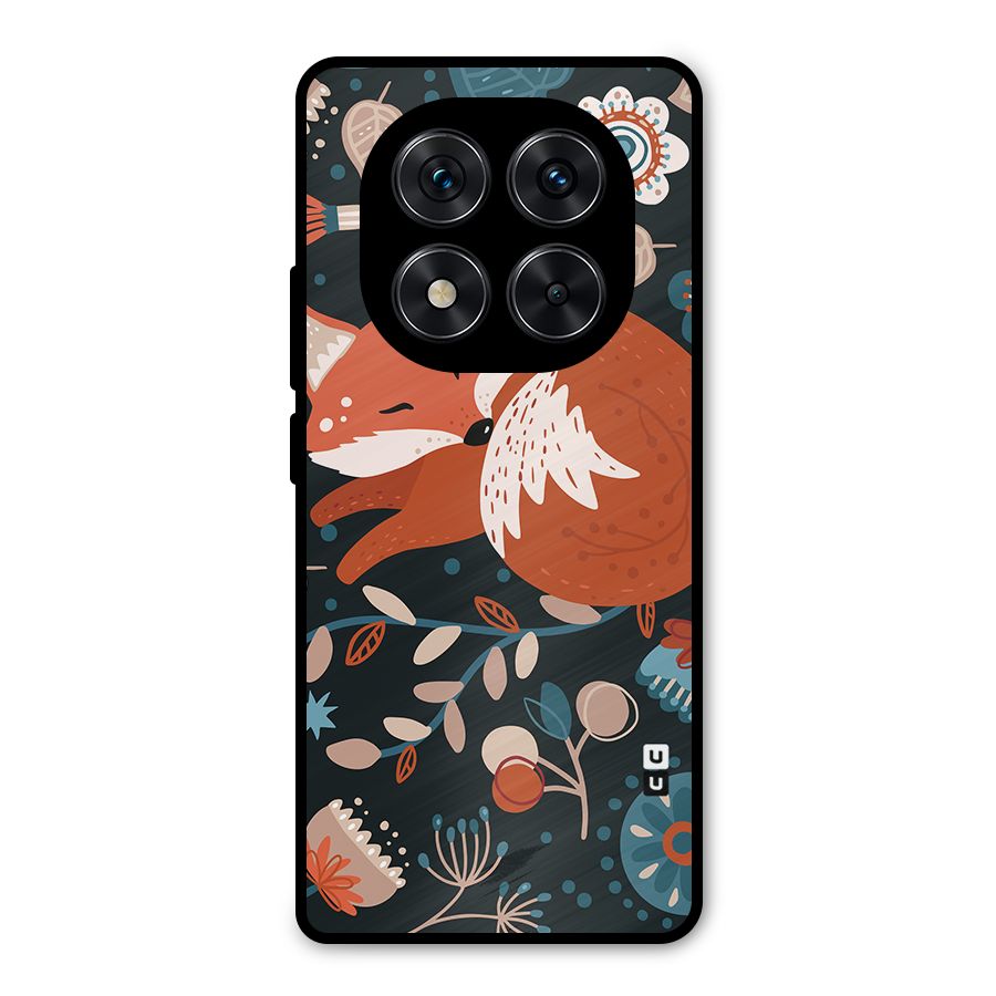 Nordic Arts Sleeping Fox Metal Back Case for Redmi Note 14 Pro 5G
