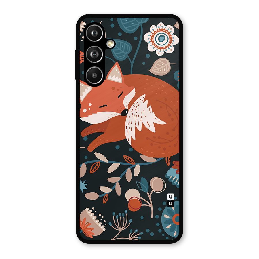 Nordic Arts Sleeping Fox Metal Back Case for Samsung Galaxy M54