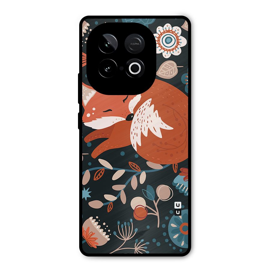 Nordic Arts Sleeping Fox Metal Back Case for iQOO Neo 10