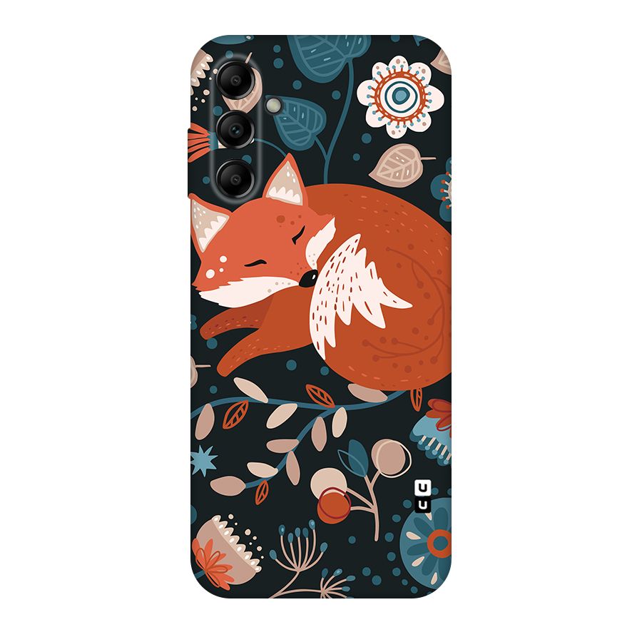 Nordic Arts Sleeping Fox Original Polycarbonate Back Case for Galaxy A14 5G