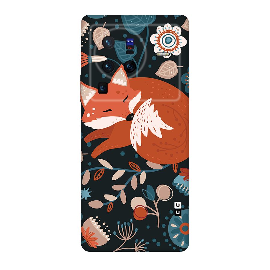 Nordic Arts Sleeping Fox Original Polycarbonate Back Case for Vivo X80