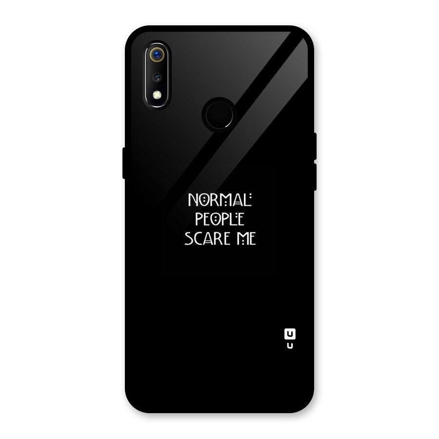 Normal People Glass Back Case for Realme 3i