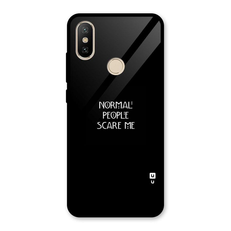 Normal People Glass Back Case for Redmi A2