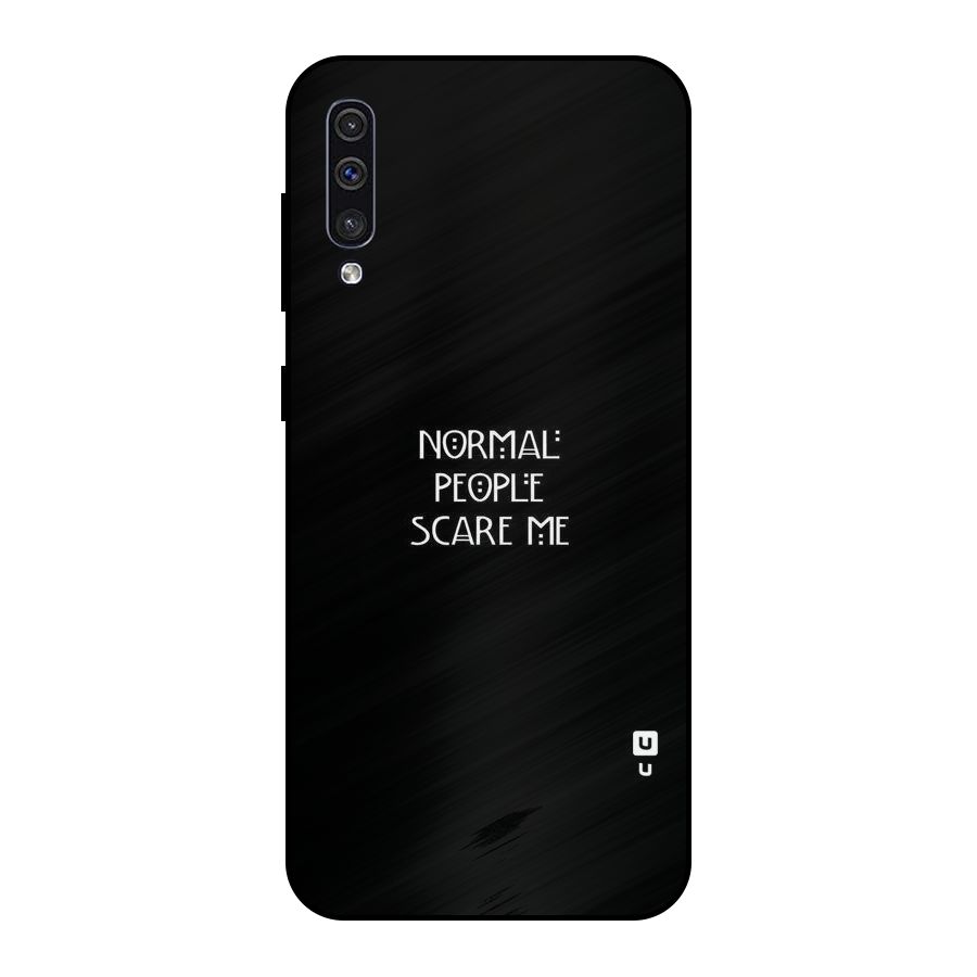 Normal People Metal Back Case for Galaxy A30s