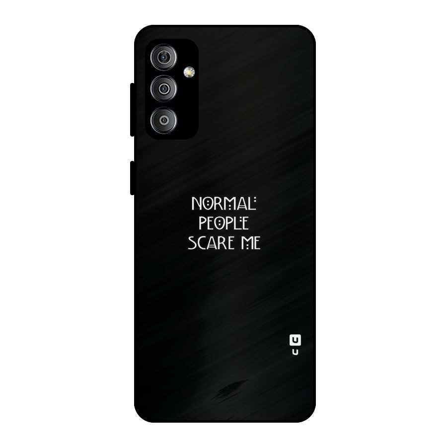 Normal People Metal Back Case for Galaxy F23
