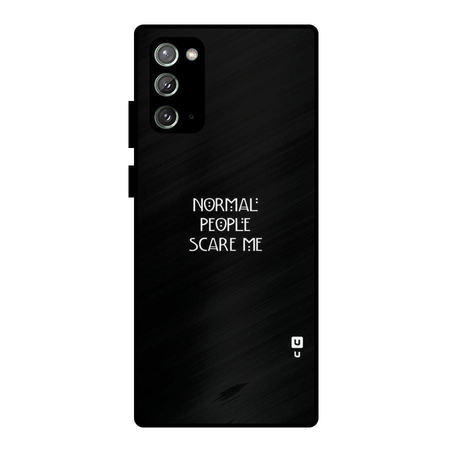 Normal People Metal Back Case for Galaxy Note 20