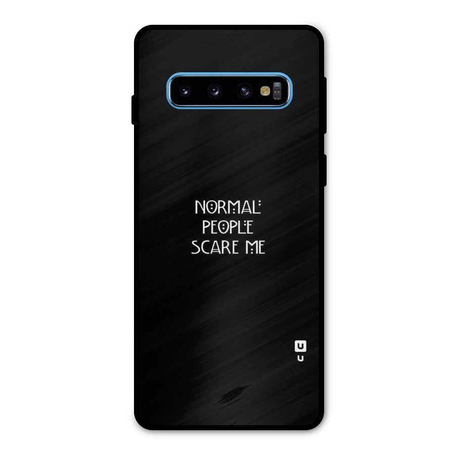 Normal People Metal Back Case for Galaxy S10