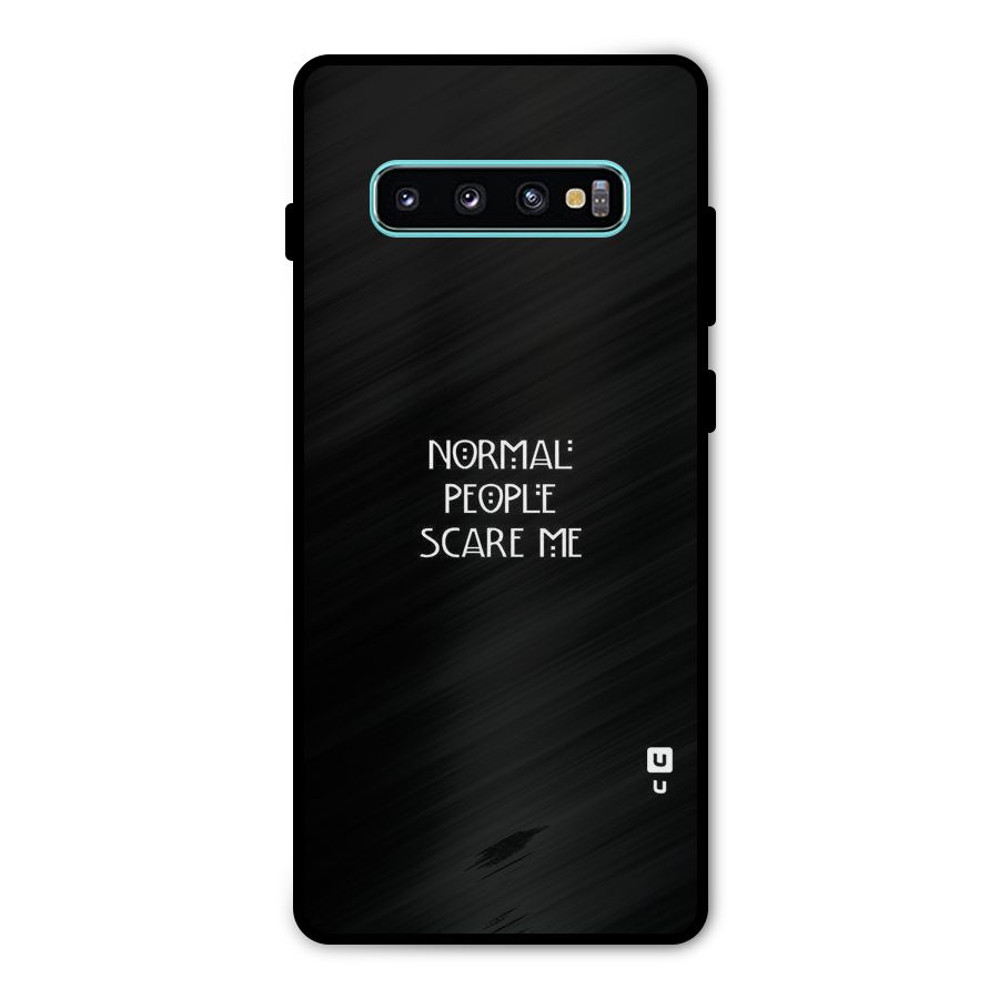 Normal People Metal Back Case for Galaxy S10 Plus