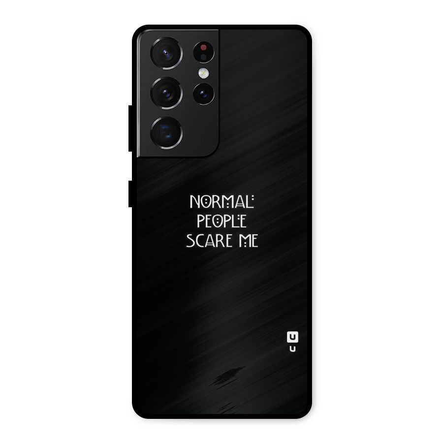 Normal People Metal Back Case for Galaxy S21 Ultra 5G