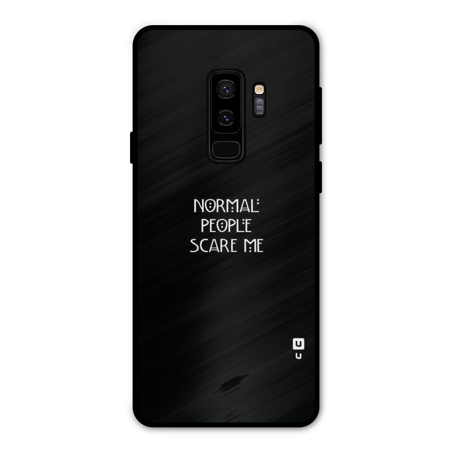 Normal People Metal Back Case for Galaxy S9 Plus
