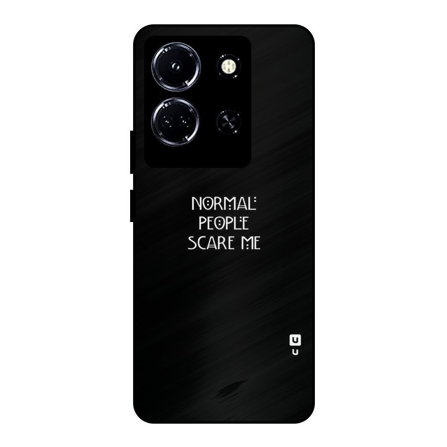 Normal People Metal Back Case for Infinix Note 30 5G