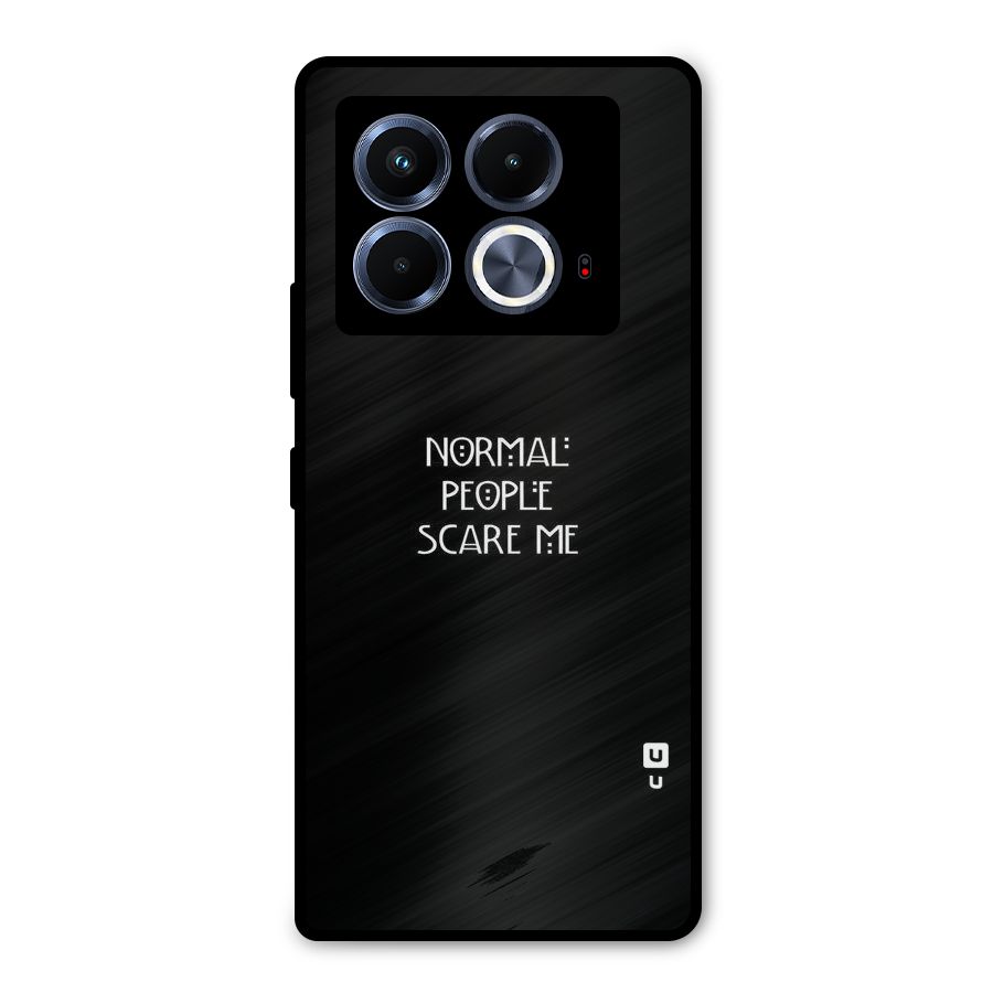 Normal People Metal Back Case for Infinix Note 40 5G