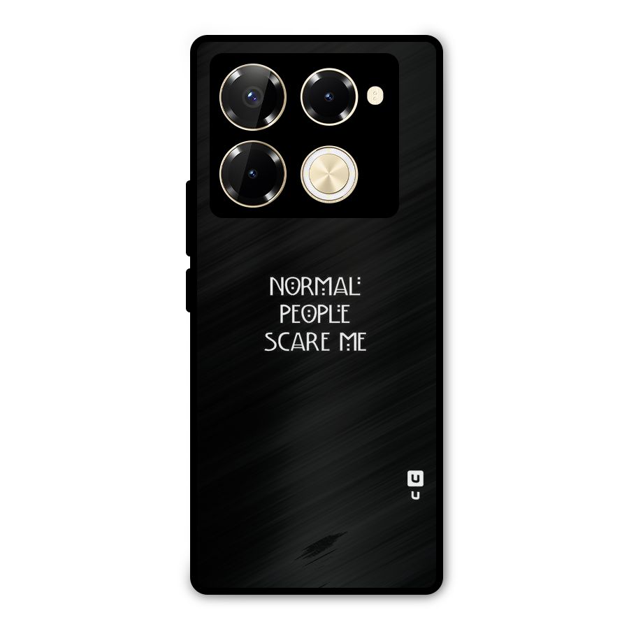 Normal People Metal Back Case for Infinix Note 40 Pro