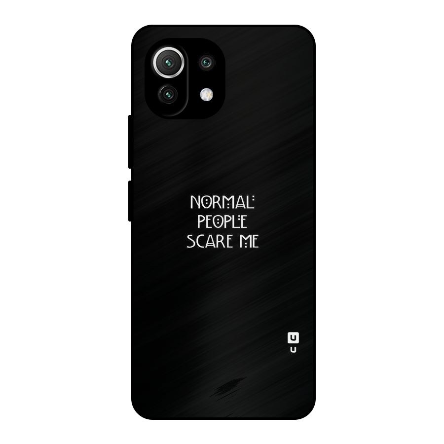 Normal People Metal Back Case for Mi 11 Lite NE 5G