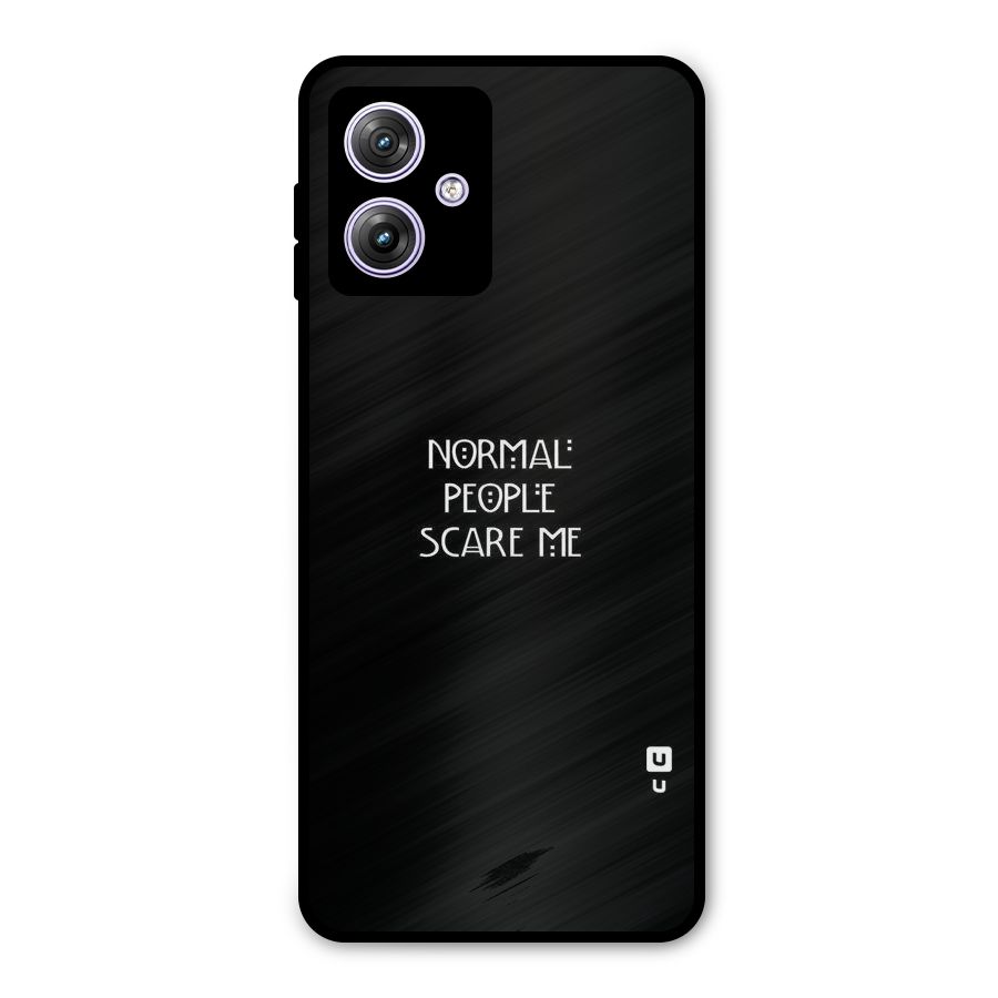 Normal People Metal Back Case for Moto G64