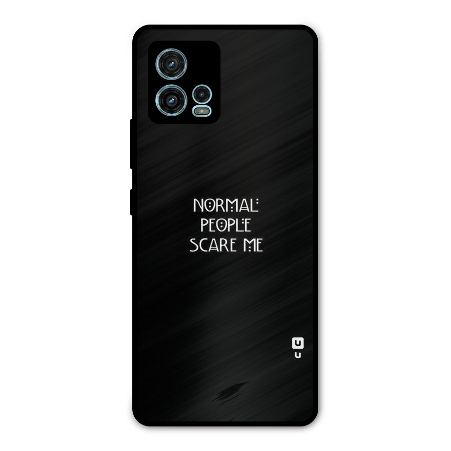 Normal People Metal Back Case for Moto G72