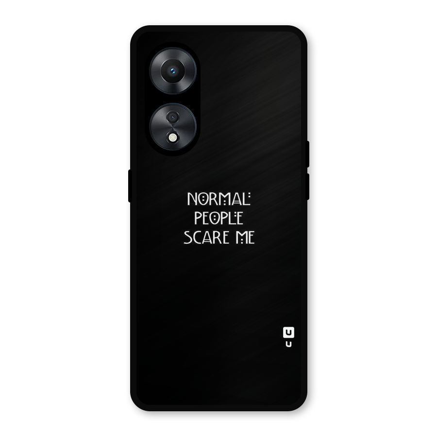 Normal People Metal Back Case for Oppo A78