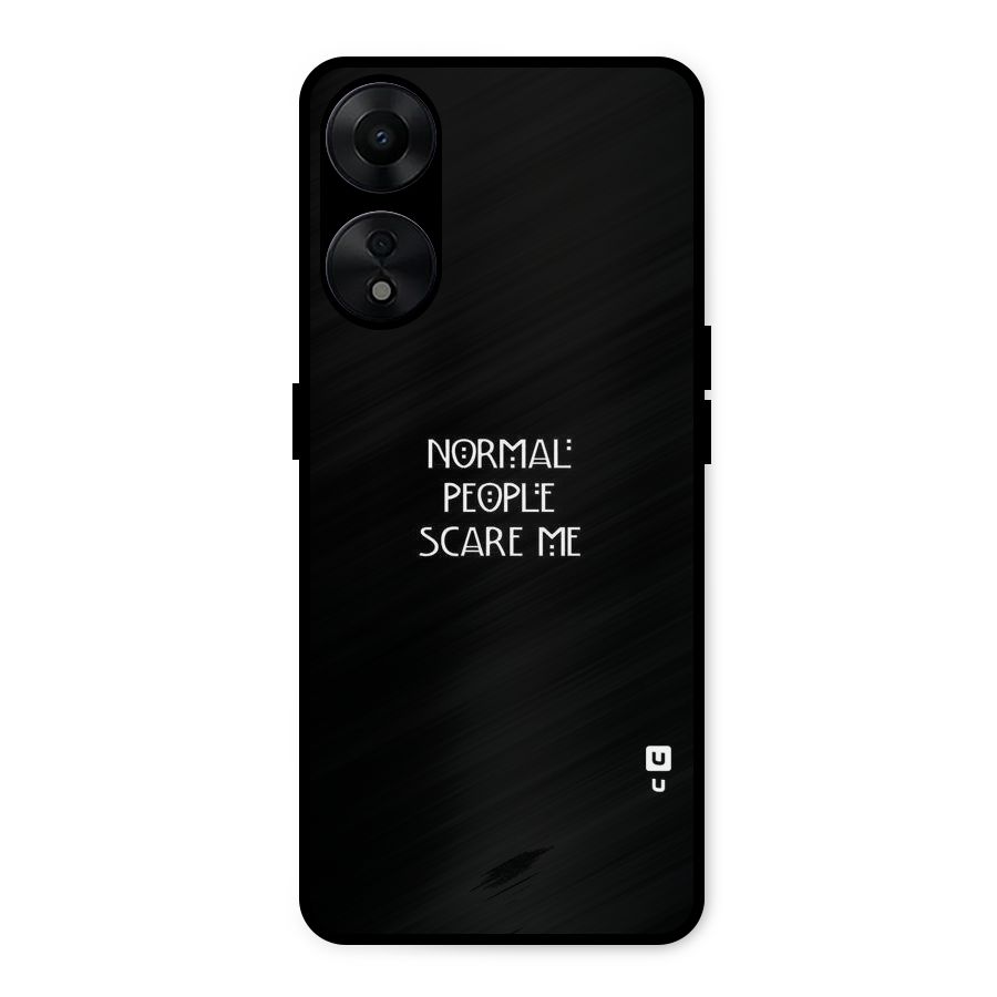 Normal People Metal Back Case for Oppo A78 5G