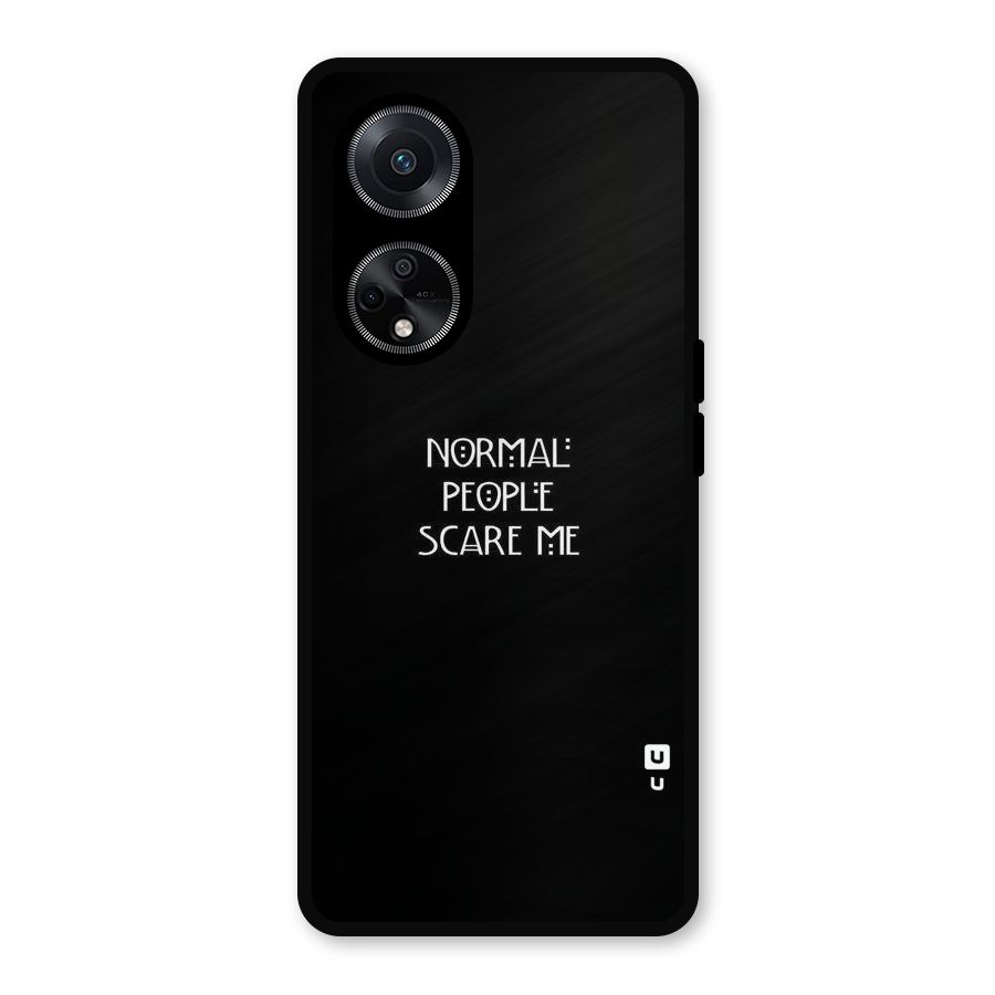 Normal People Metal Back Case for Oppo F23