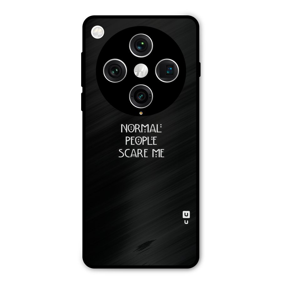 Normal People Metal Back Case for Oppo Find X8 Pro