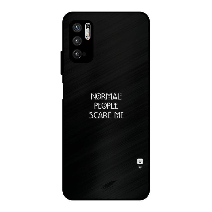 Normal People Metal Back Case for Poco M3 Pro 5G