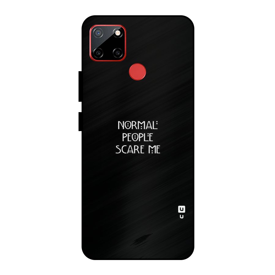 Normal People Metal Back Case for Realme C12